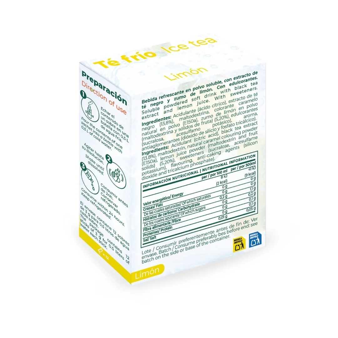Te Frio Limon Torafood 36g (12 Sachets X 3g) - Image 3