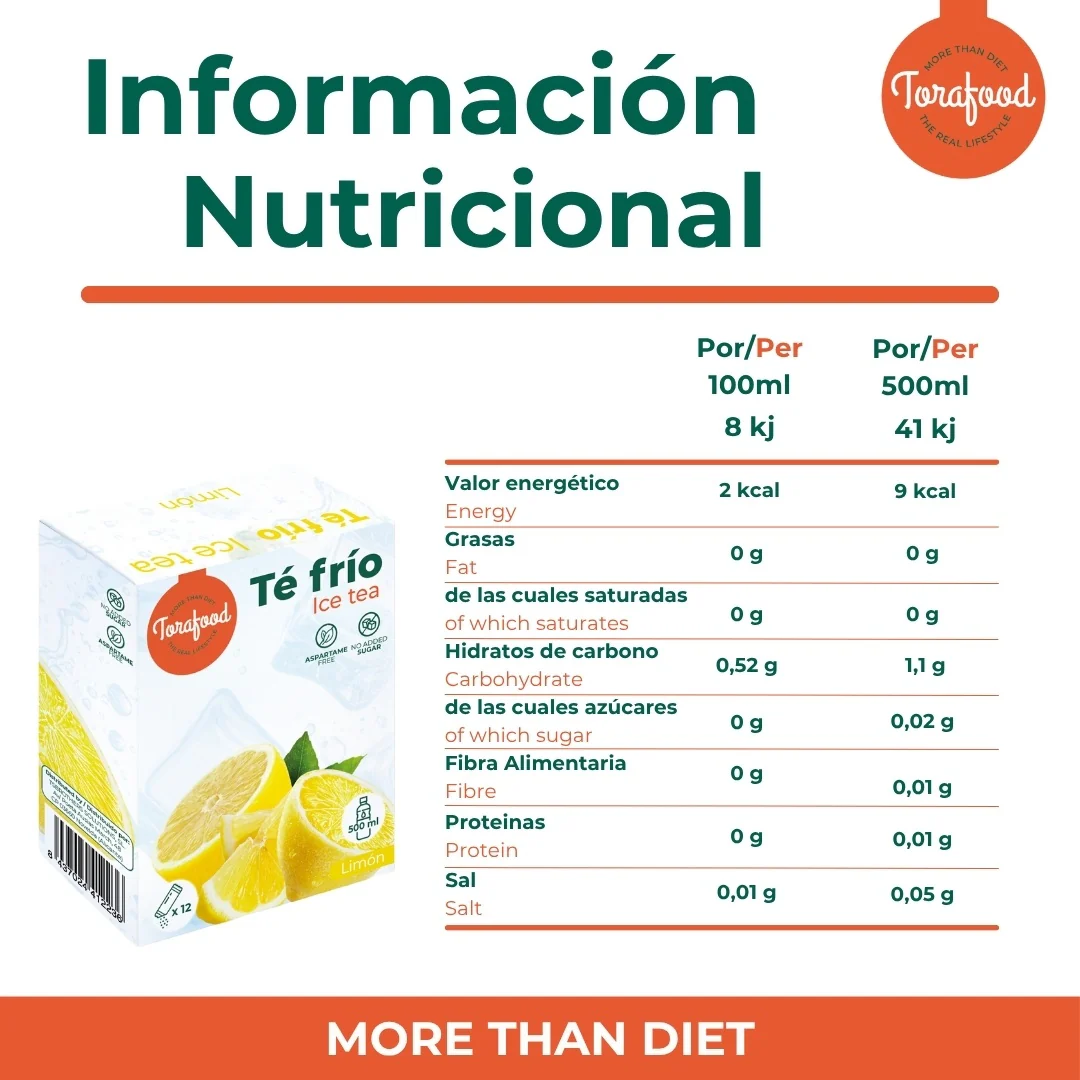 Te Frio Limon Torafood 36g (12 Sachets X 3g) - Image 5