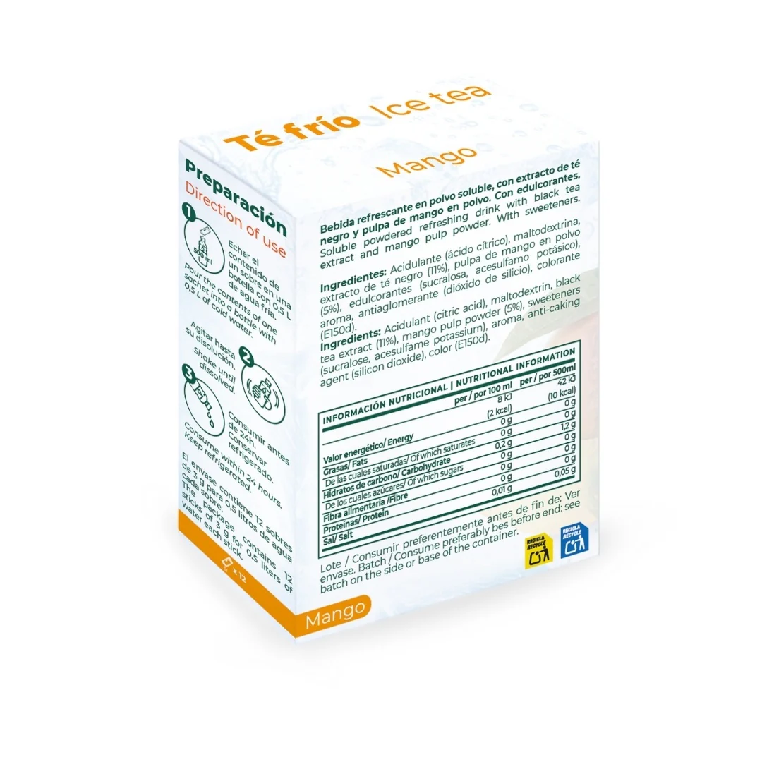 Te Frio Mango Torafood 36g (12 Sachets X 3g) - Image 3