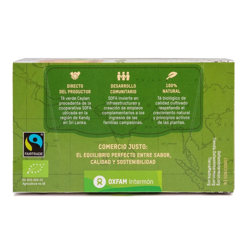 Té Verde Bio Oi Tierra Madre 40 g - Image 3
