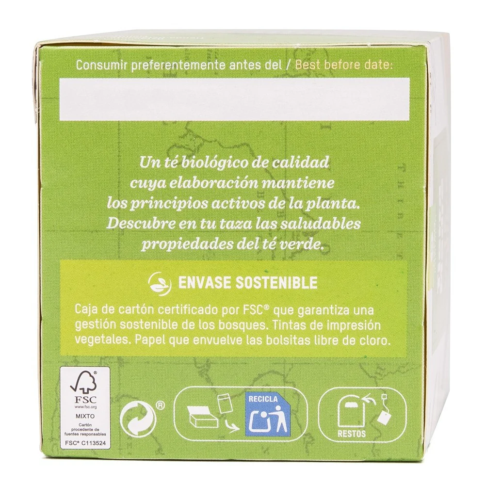 Té Verde Bio Oi Tierra Madre 40 g - Image 5