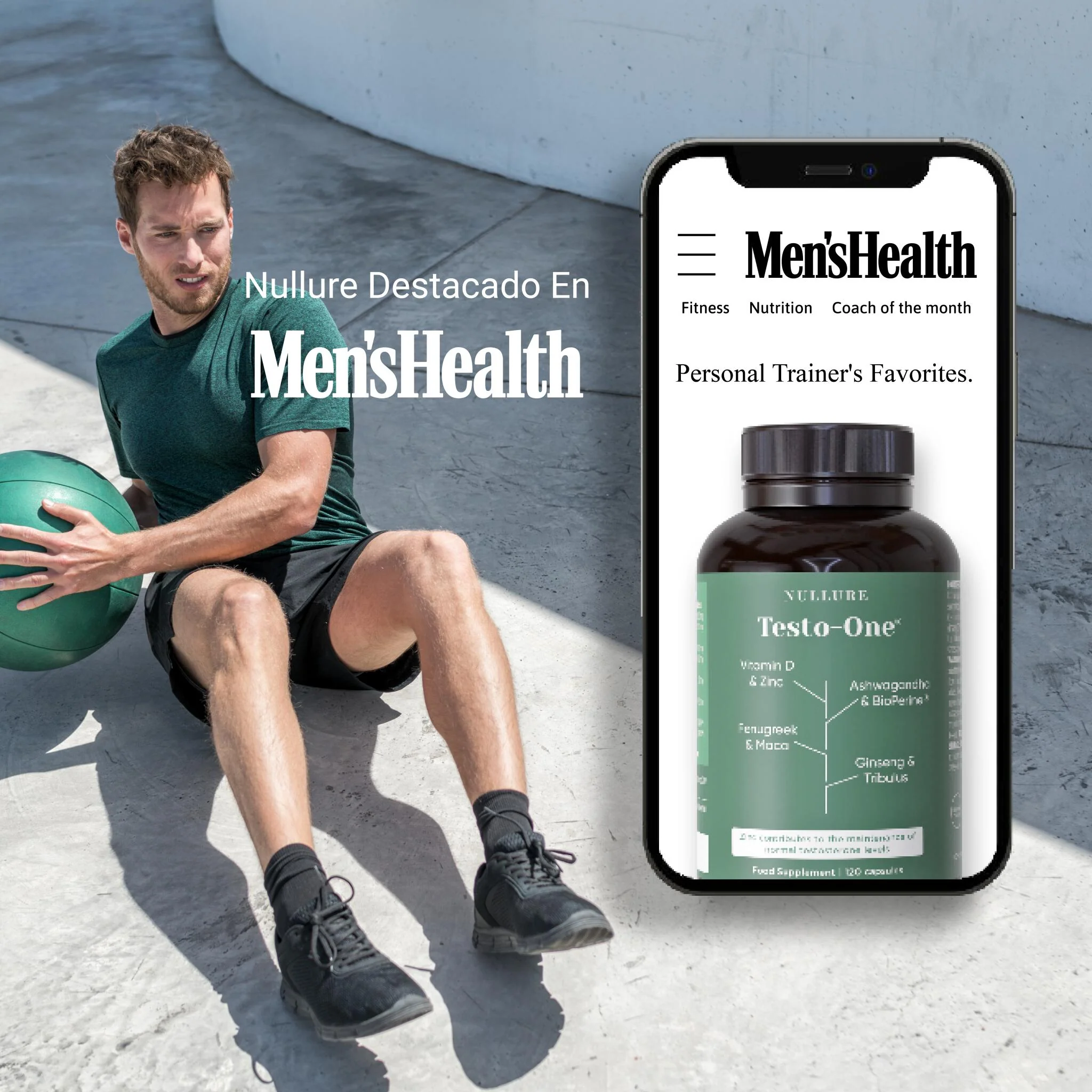 Testosterona natural hombre – maca, tribulus y ashwagandha para energía y vitalidad (120 cápsulas) - Image 3