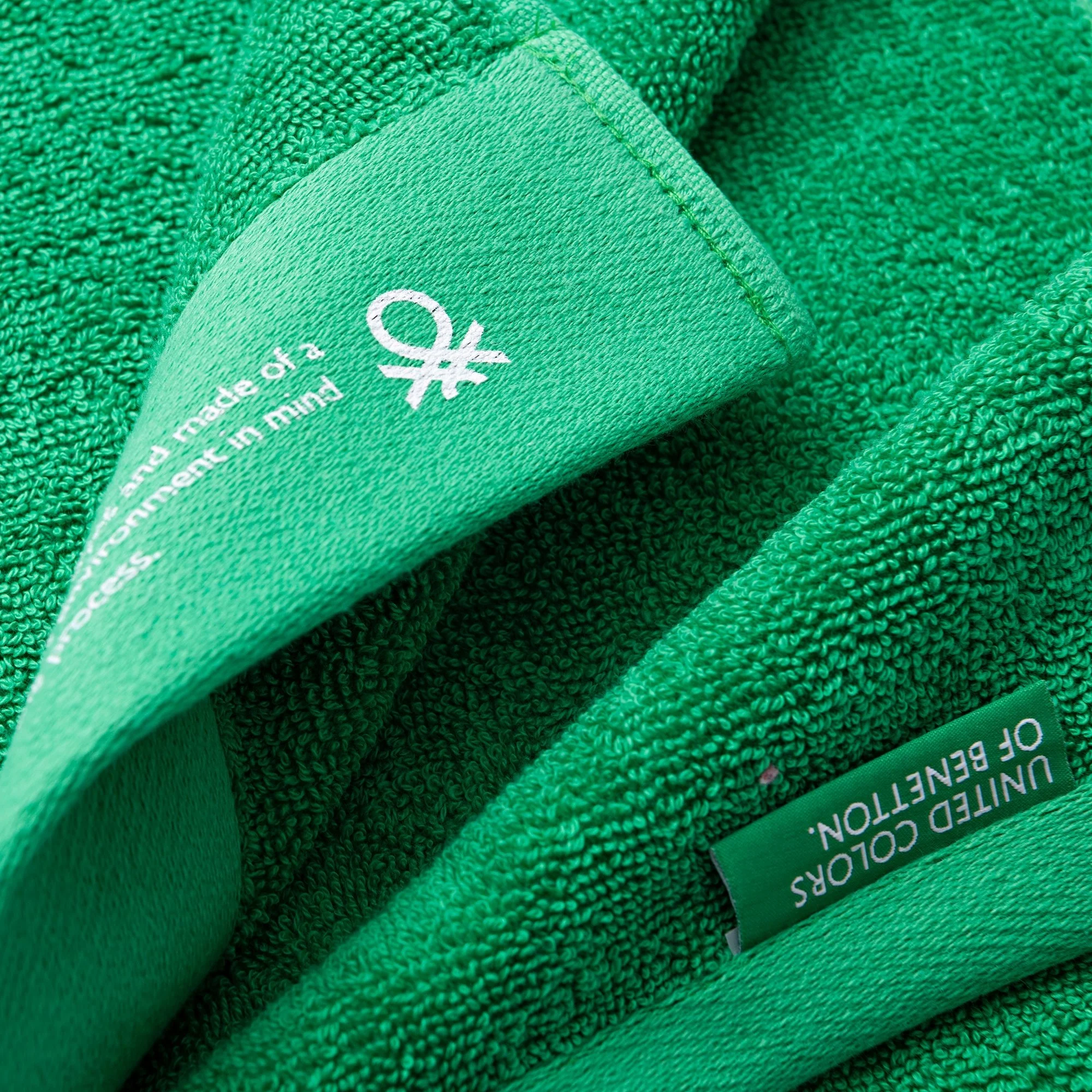 Toalla 50x90cm Algodón Orgánico 450gsm Verde Be - Image 6