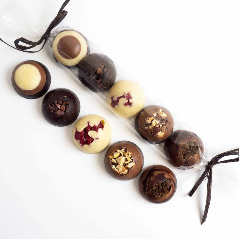Torinos Bio. bombones de chocolate variados – Bean To Bar, 40g