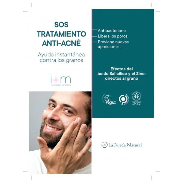 Tratamiento para acné complejo de zinc y ácido salicílico I+M 15ml - Image 4