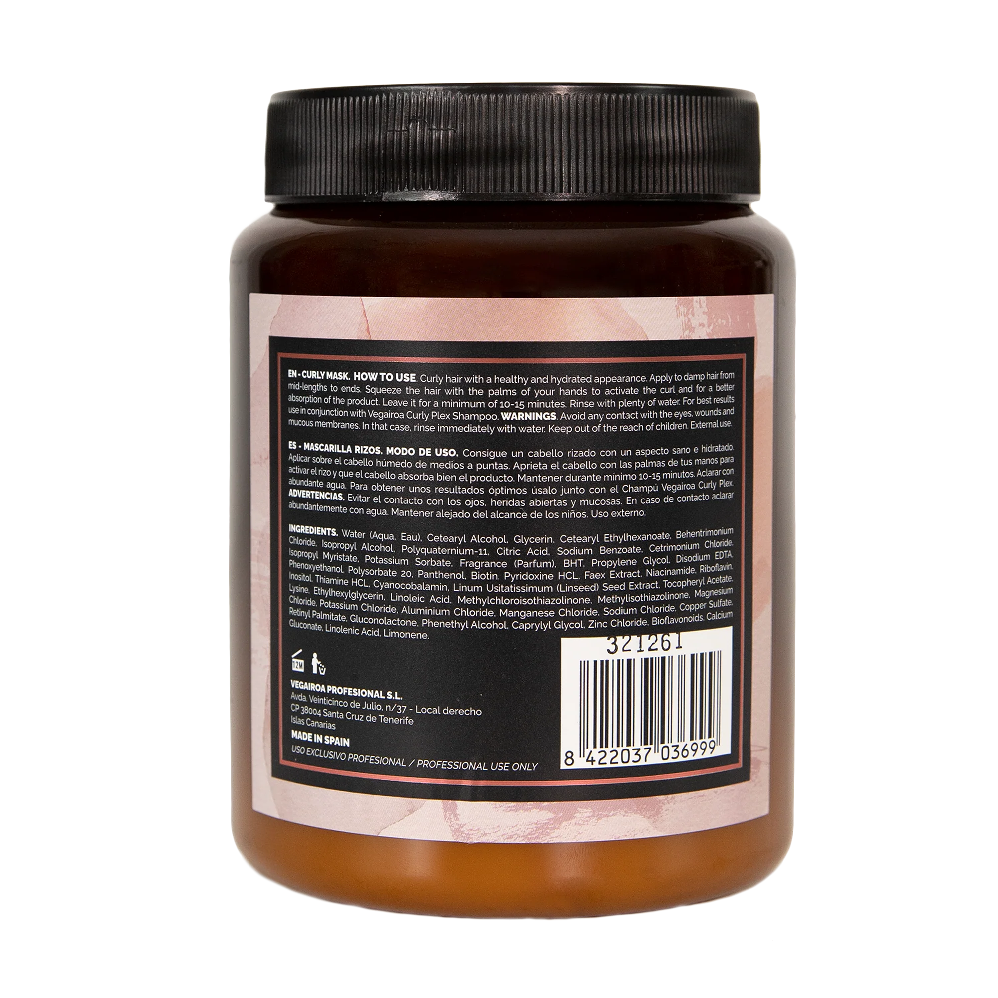 Vegairoa Curly Plex Mascarilla 1000gr - Image 2