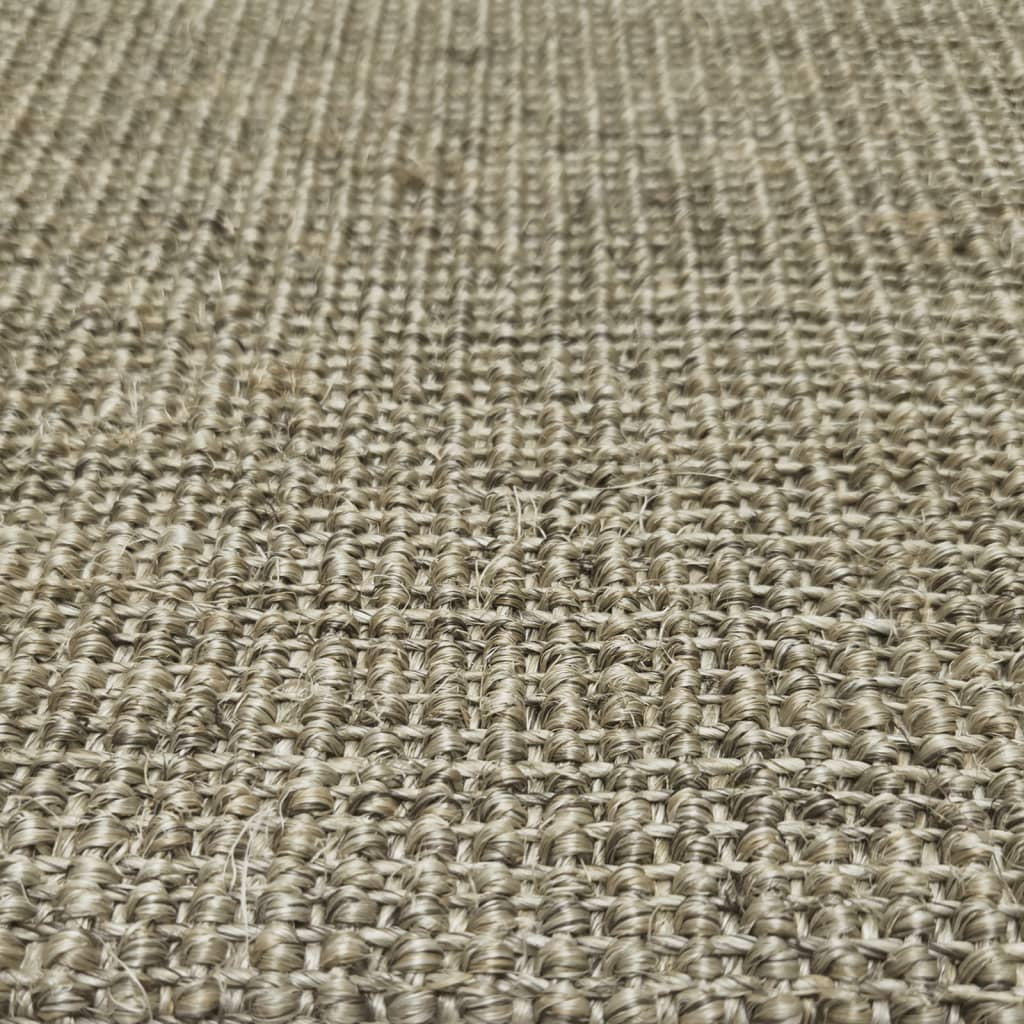 Vidaxl Alfombra De Sisal Para Rascador Gris Taupe 80x250 Cm - Image 4