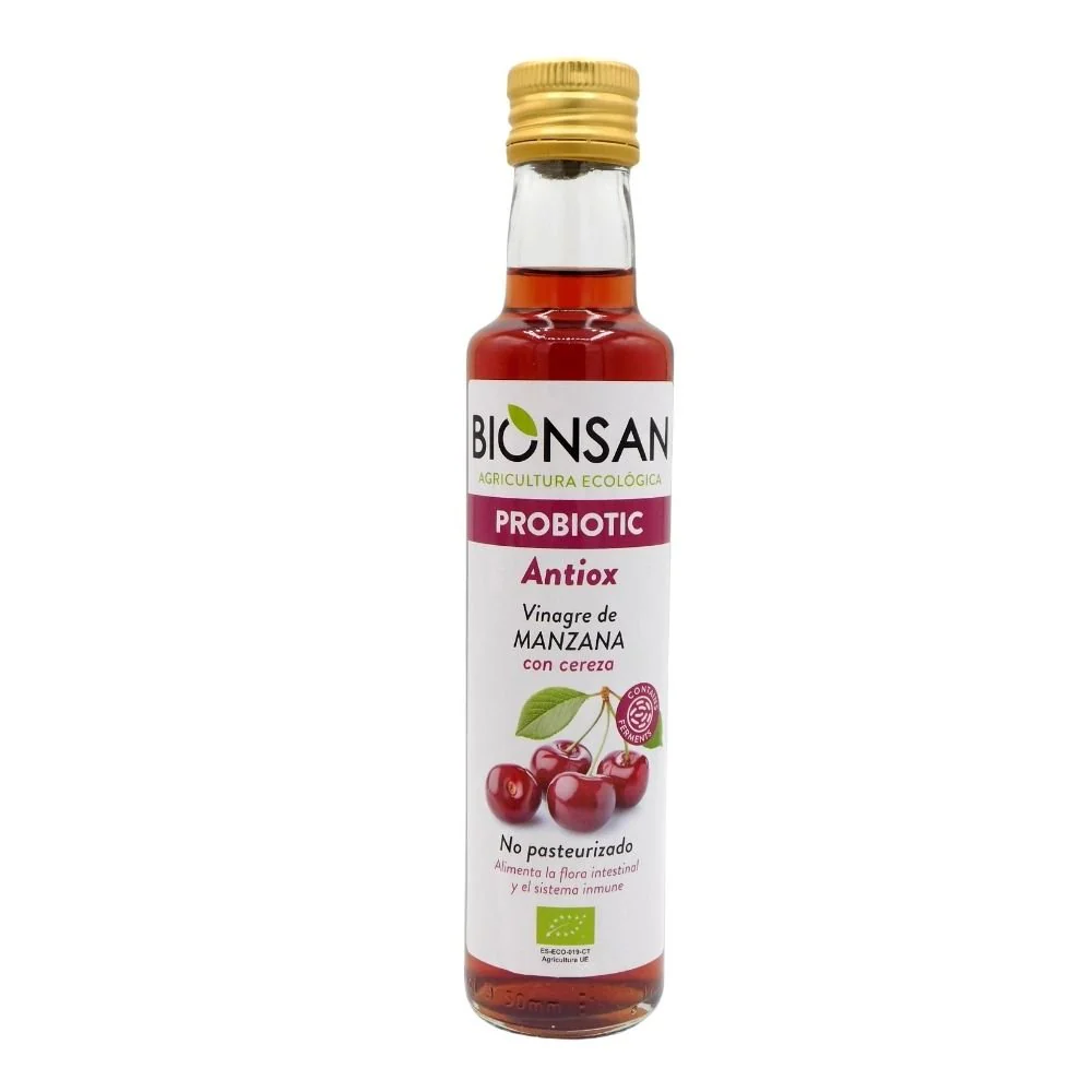 Vinagre De Manzana Con Cereza Eco Bionsan 250ml