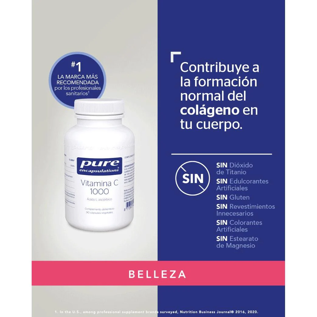Vitamina C 1000 90cap Pure Encapsulations - Image 3