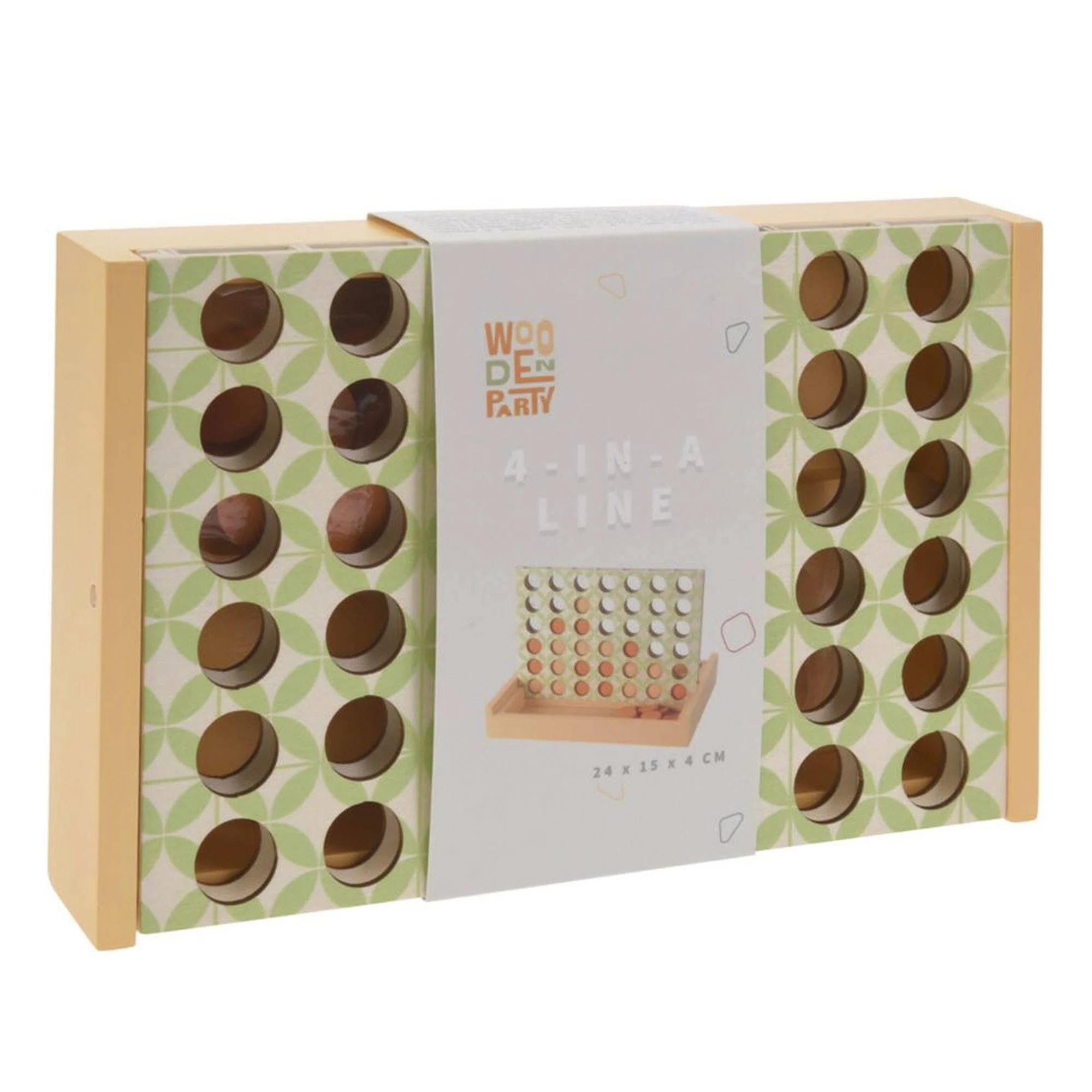 Well Home - Juego De 4 En Raya En Madera - Image 3