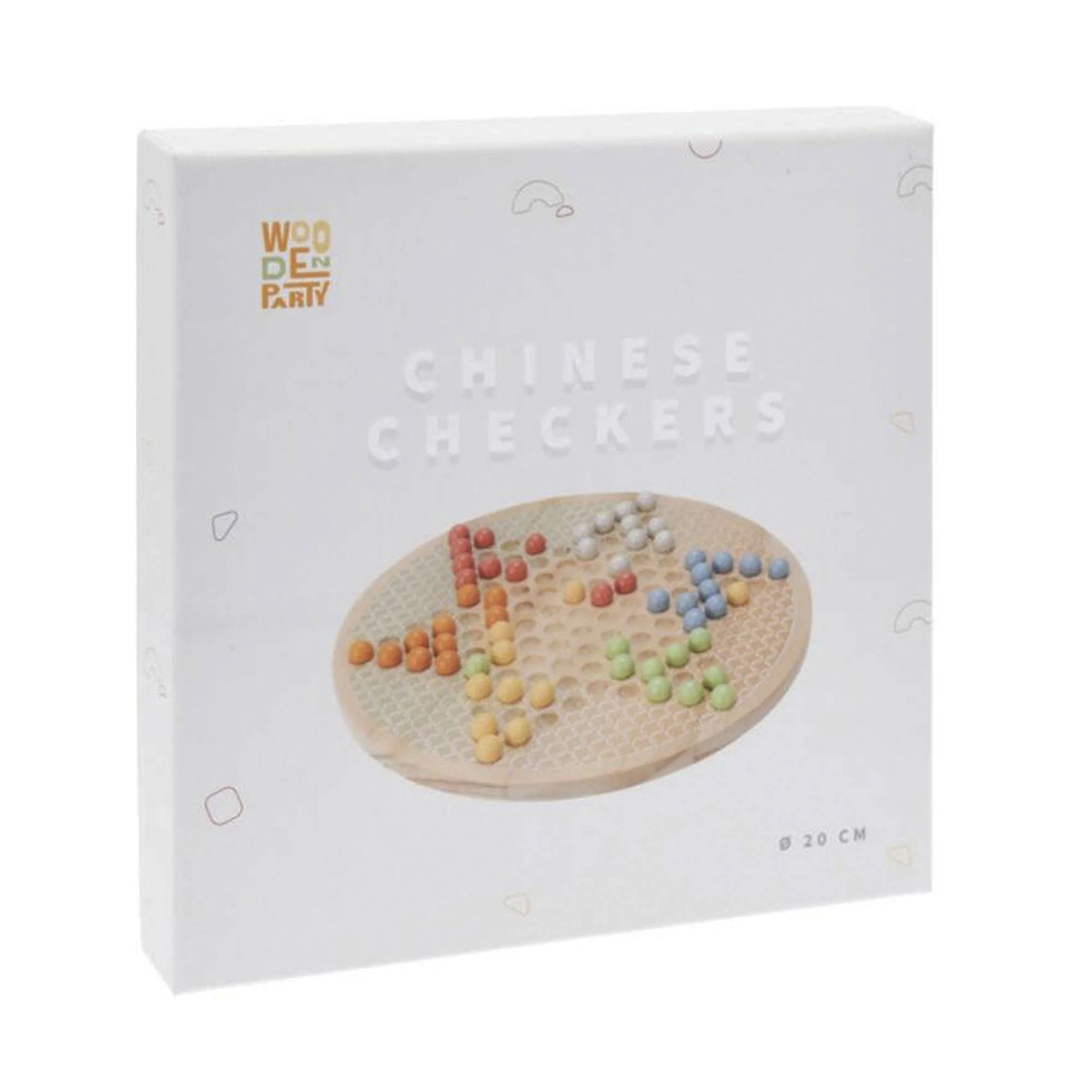 Well Home - Juego De China Solitario En Madera Con 6 Colores Diferentes - Image 3