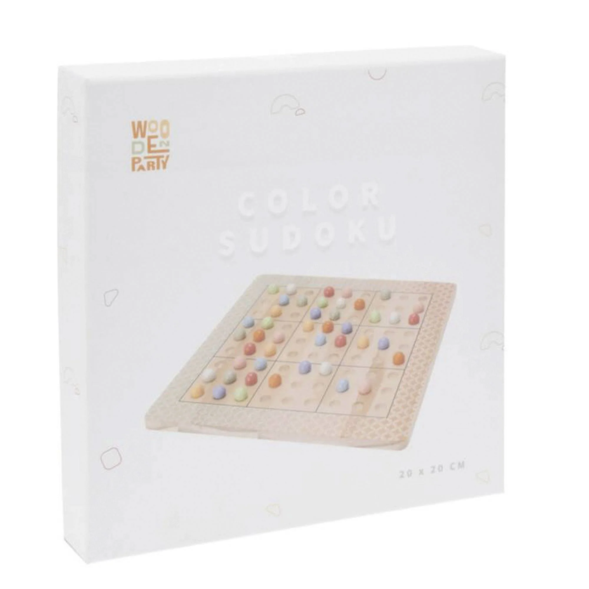 Well Home - Juego Sudoku En Madera Con Bolsa De Algodón - Image 3