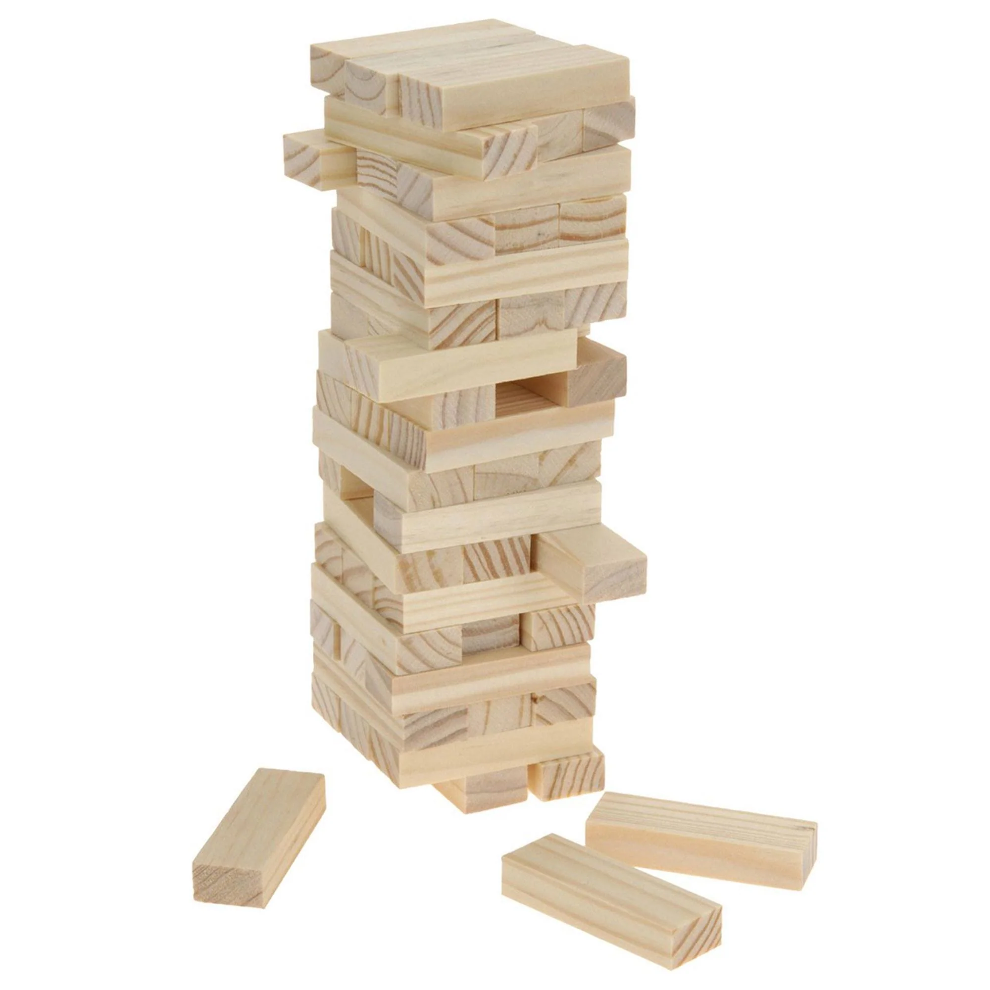 Well Home - Juego Torre Apilable De Madera Con 54 Piezas - Image 3