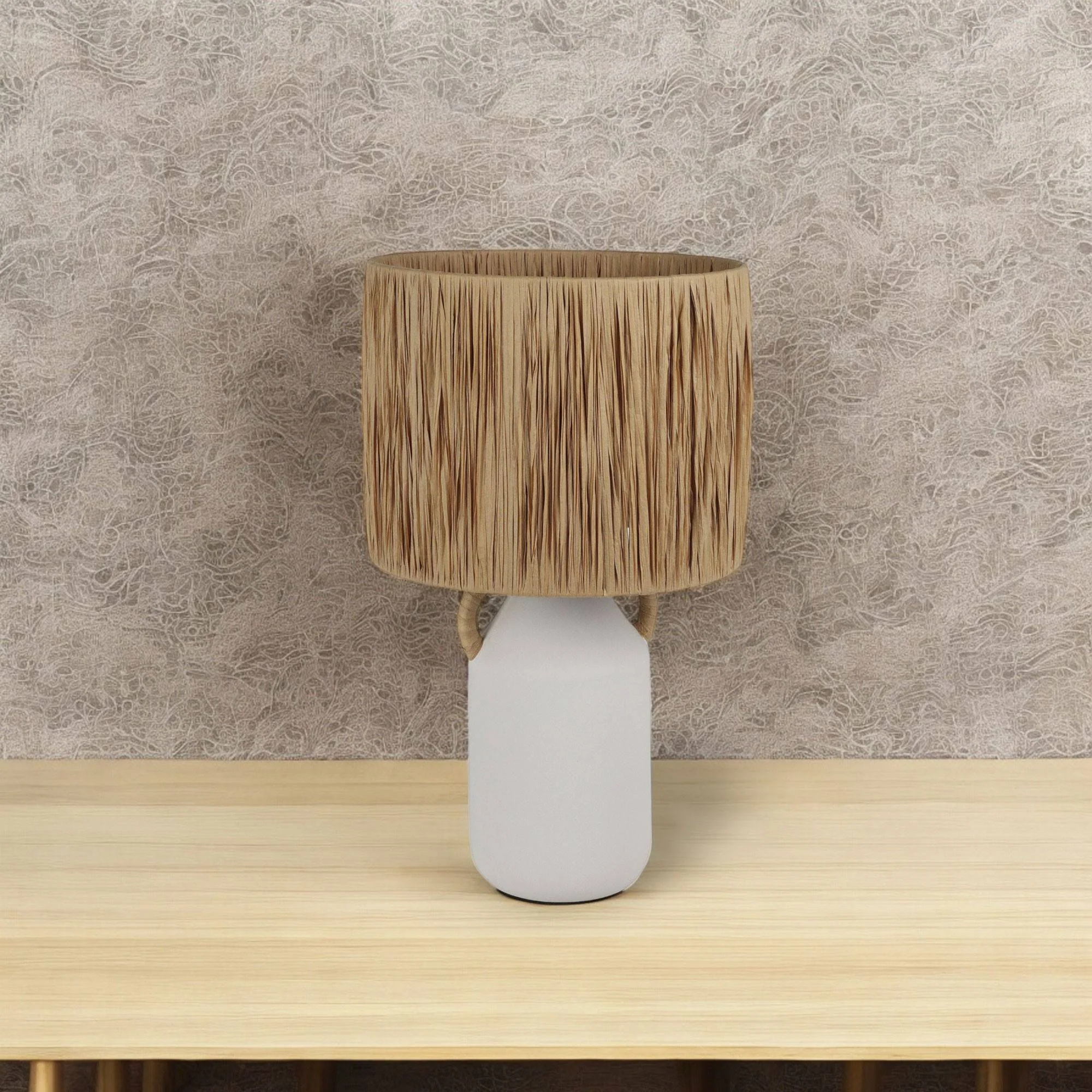 Well Home Lampara De Mesa En Ceramica 12x29cm - Image 3