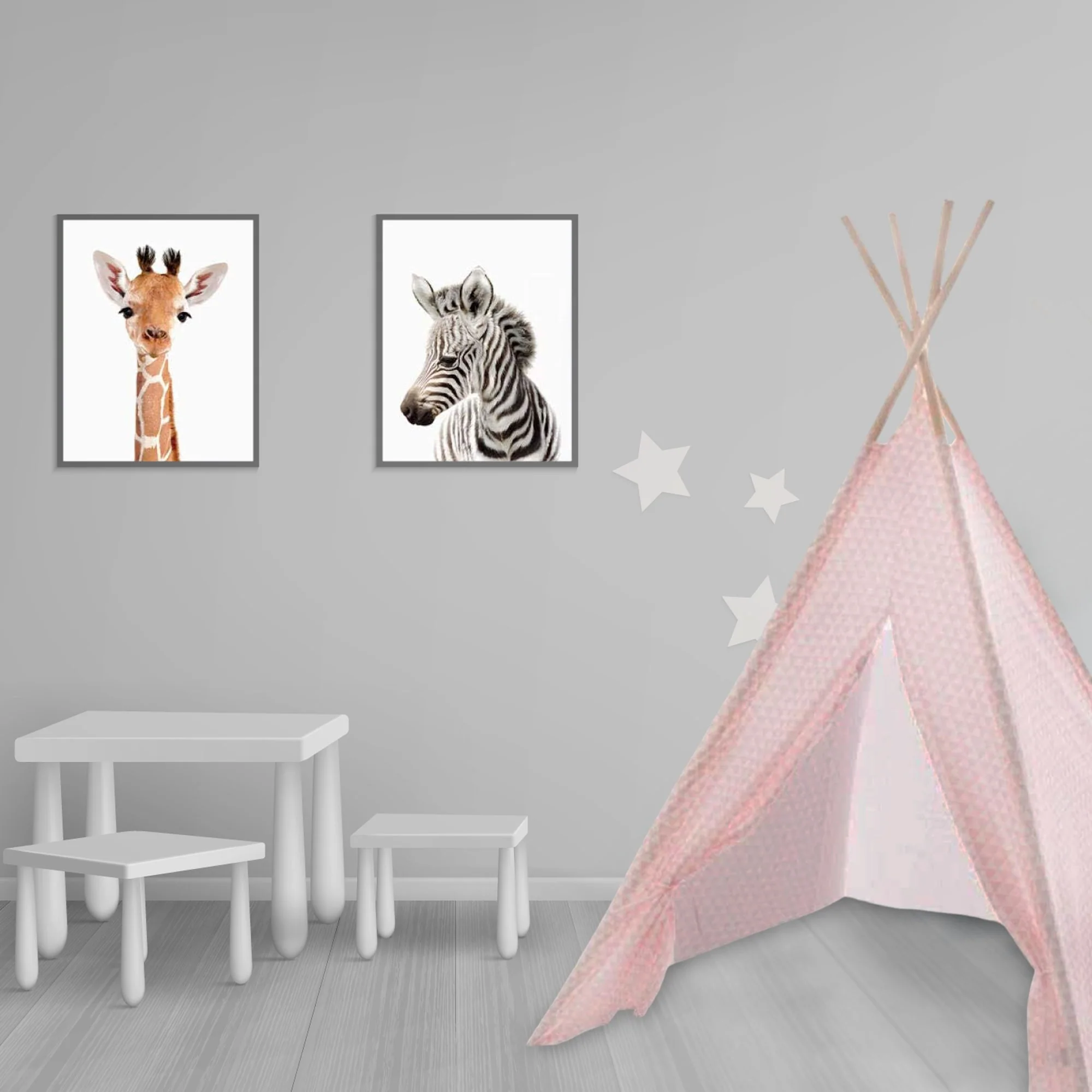 Well Home Tipi Infantil Rosa 120x120x160 - Image 3