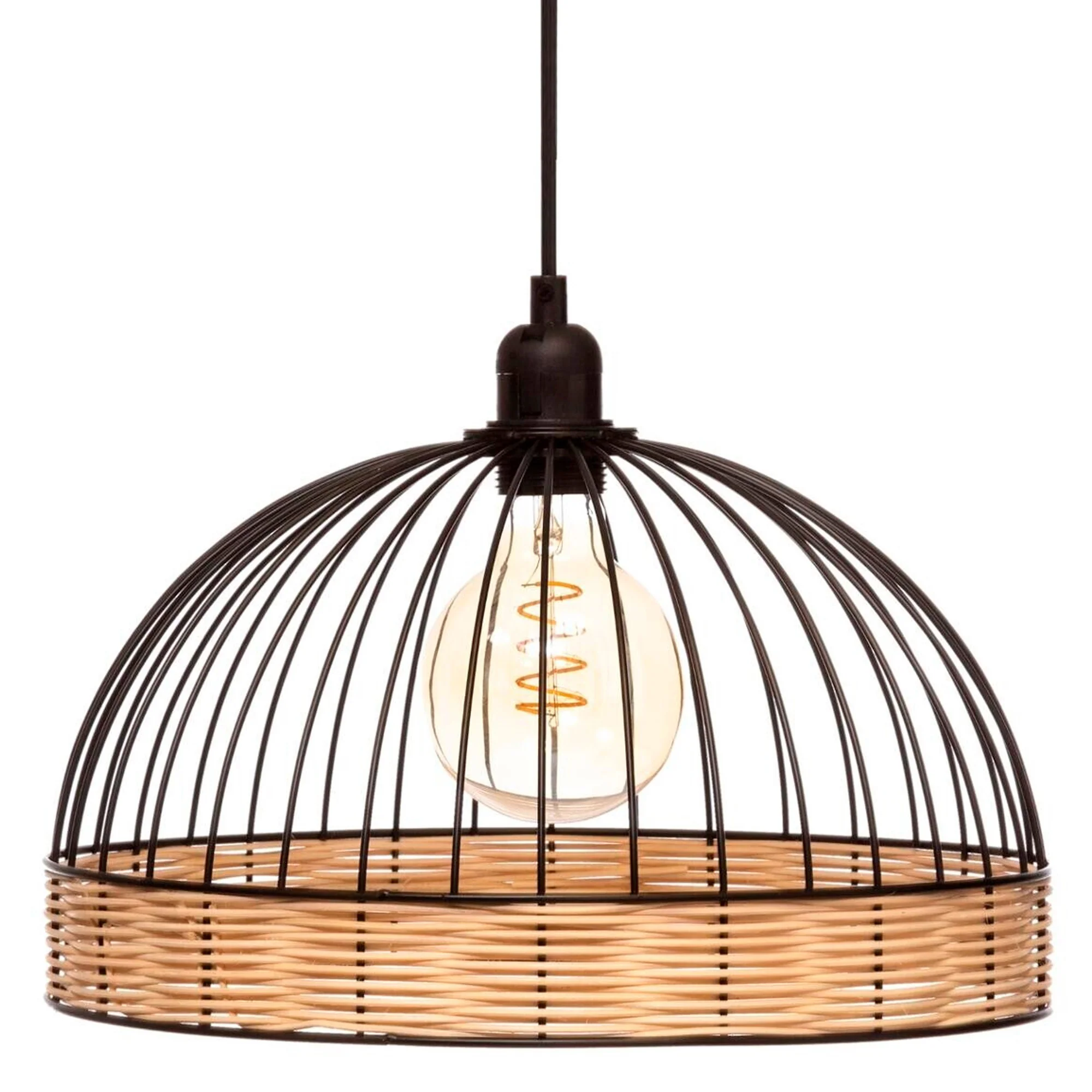 Wellhome Lámpara Suspensión Metal D.35cm