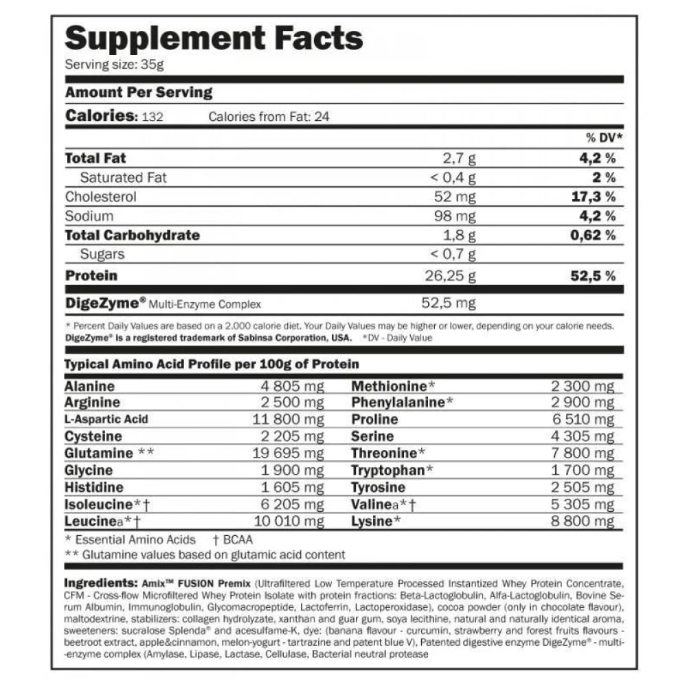 Whey Pure Fusion 1 Kg Galleta - Image 2