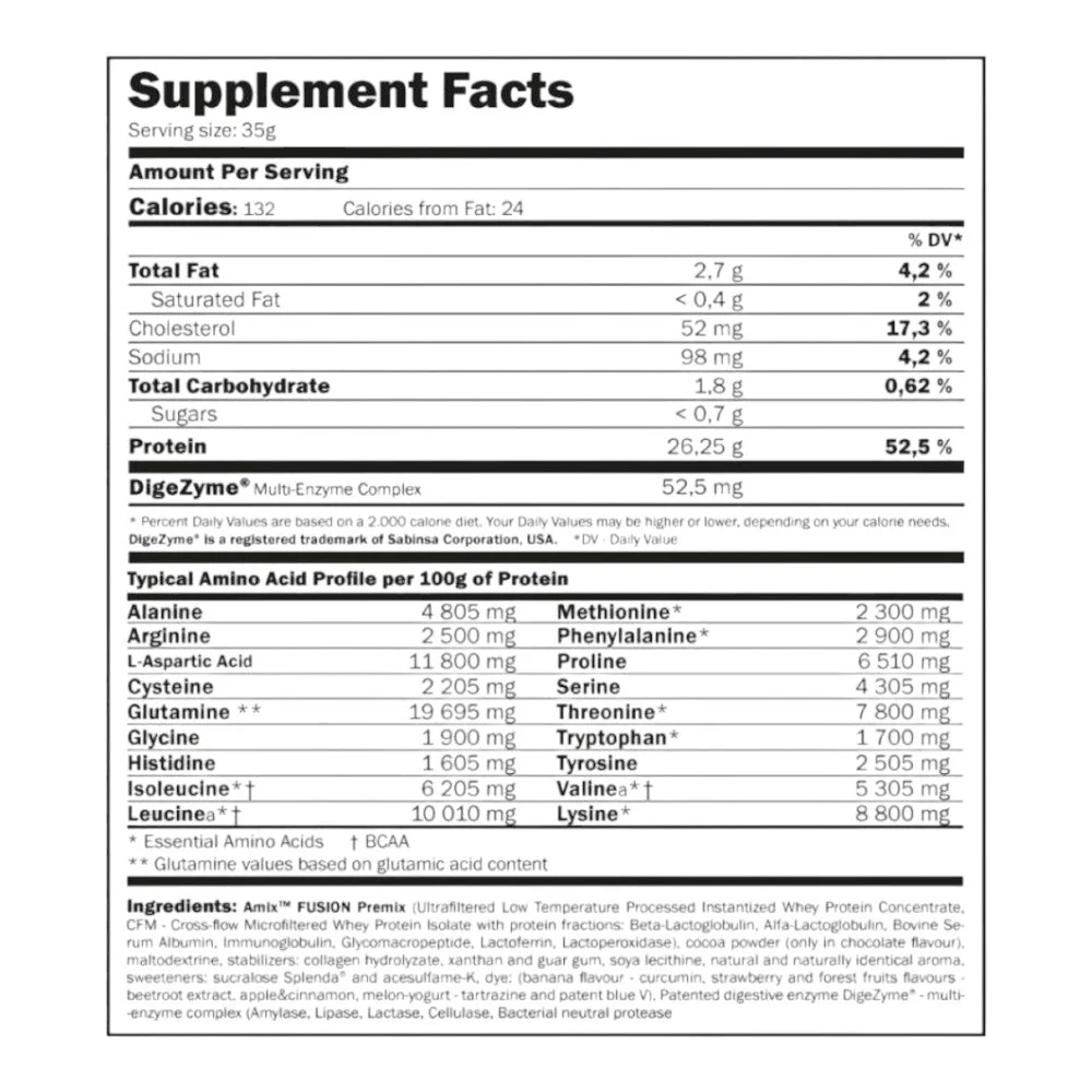 Whey Pure Fusion 1 Kg Plátano - Image 2
