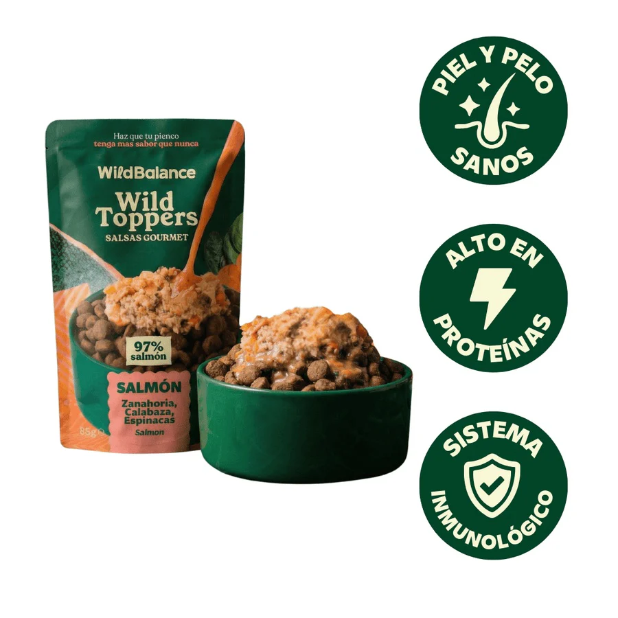 Wild Toppers Salsas Gourmet Salmon Wild Balance 85g - Image 2