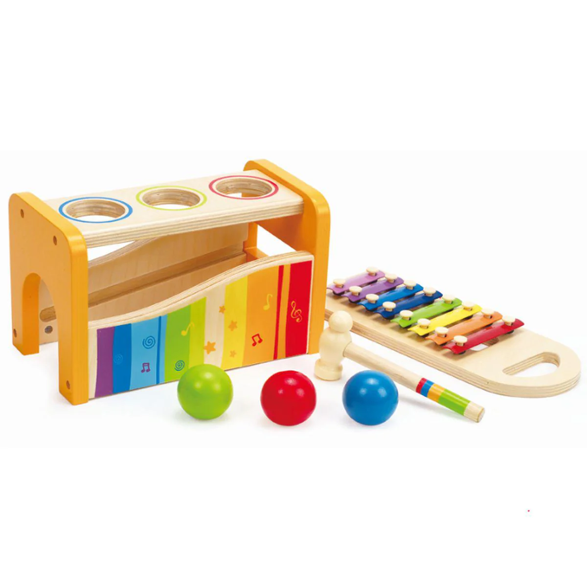 Xilófono Pica-fuerte Pound And Tap Bench Hape - Image 2